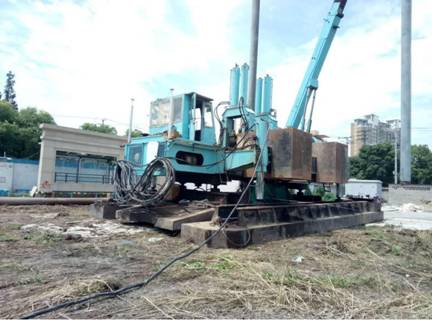 智能引導系統(tǒng)安裝于吳中路樁機施工地 智能引導系統(tǒng)安裝于吳中路樁機施工地